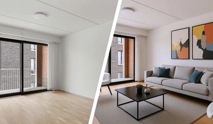 Wirtualny staging dla projektantów wnętrz: Pokaż swoją wizję