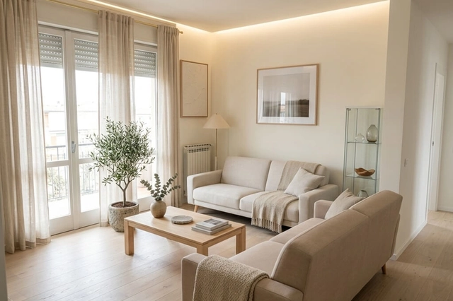 Redesigned Minimalist Living Room