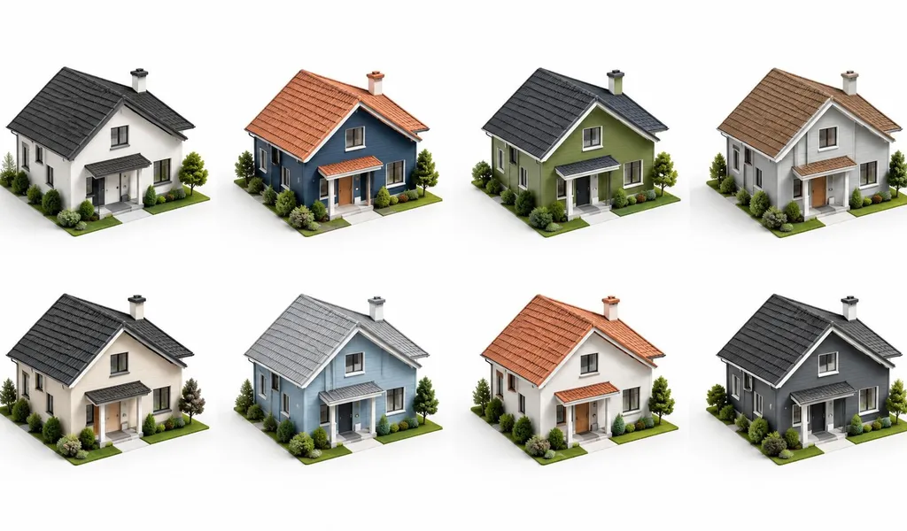 8 combinazioni di colori per casa e tetto: palette che aiutano a vendere 8 combinazioni di colori per casa e tetto: palette che aiutano a vendere