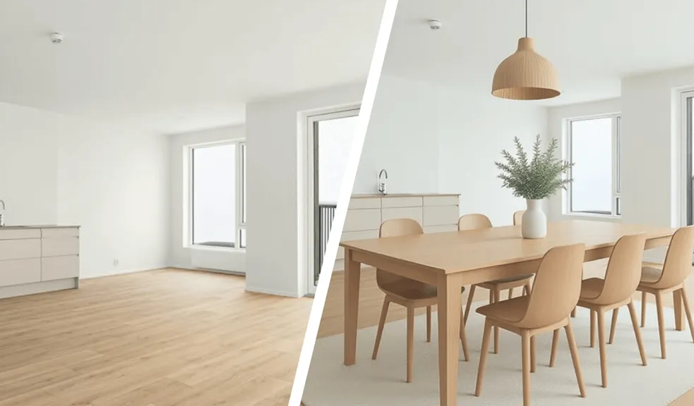 Staging virtuale per property manager: Risparmia tempo e denaro
