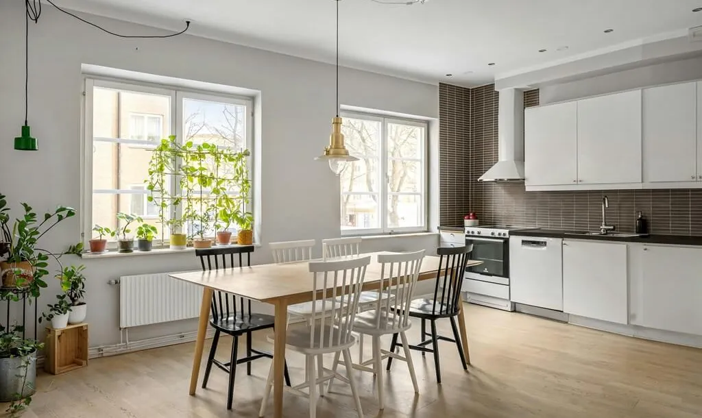 Kitchen with old furniture