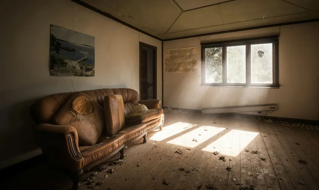Outdated Scandinavian Living Room
