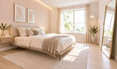 Como fazer um quarto pequeno parecer maior: 10 truques