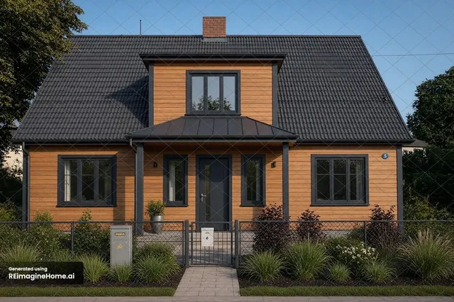 Przykład 3 – Nowy projekt tego samego domu - ReimagineHome AI