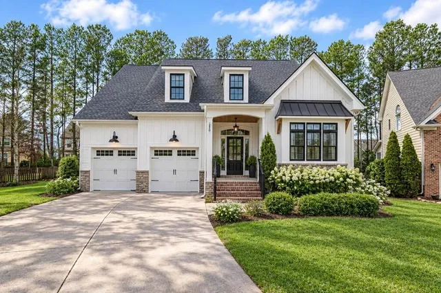 Redesigned Modern Farmhouse with AI exterior design