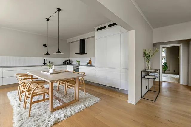 Dining Room with old furniture