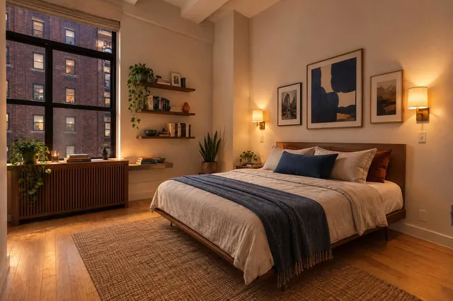 Example 1 – A new style for a furnished bedroom - RoomStaging