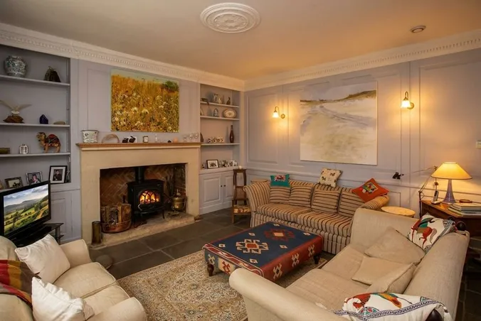 Fireplace & TV Details