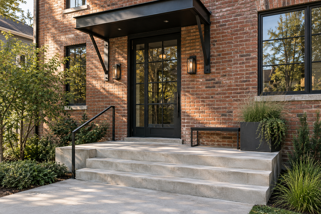 Industrial Chic with Exposed Materials